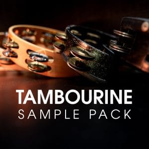 BLUE 13 TAMBOURINES sample pack — five sets of tambourines